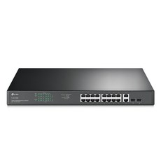 티피링크 16포트 기가비트 Easy Smart PoE+ SFP 슬롯 허브, TL-SG1218MPE, 1개