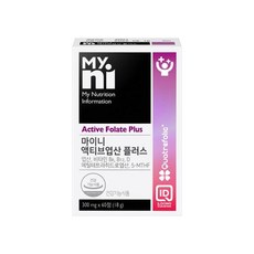 일동제약 마이니 액티브엽산 플러스 60정 3개, 액티브엽산 플러스(60정) 1개