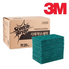 3M 다목적 96 수세미, 20개입, 1박스