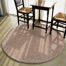 리치 샤기카페트 원형 3colors