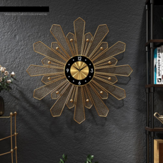 플라워거울벽시계