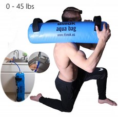 dimok Workout Sandbag 대체 용 아쿠아 백 트레이닝 웨이트 백 샌드백-피트니스 용 Crossfit Water Weights 전신 운동 장비-펌, 단일옵션