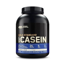 Optimum Nutrition 골드 스탠더드 100% 카제인 단백질 파우더 4파운드 (포장 다를 수 있음), 1개, 1.7kg