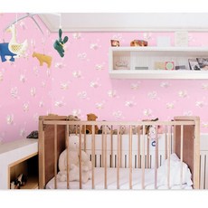 고양이무늬벽지