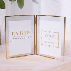 골드프레임유리액자