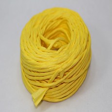 지끈나라 친환경 칼라지끈(4mm40m), 연노랑색, 1개