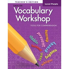 Vocabulary Workshop Level Purple (Teachers Edition) (G-2):Tools for Comprehension, Vocabulary Workshop Level Pu.., Jerry L. Johns(저), SADLIER