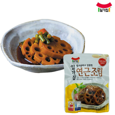 일가집 연근조림 120g 밑반찬, 6개