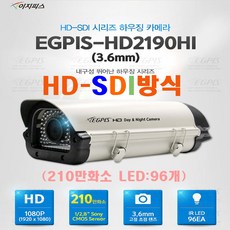 웹게이트 WDC6108F-U 8채널 녹화기외 추가상품, SDI (이지피스EGPIS-HD2190HI(3.6mm) - 웹게이트녹화기