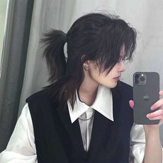 남자리프컷가발