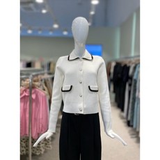 [듀엘] 하트버튼 카라 가디건 L234KSL034 백화점 아울렛 (4008258)