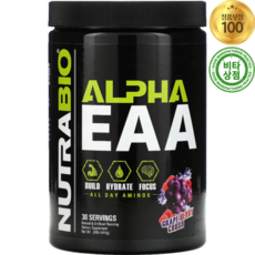 뉴트리바이오 알파 EAA 포도 그레이프 베리 크러시 444g Alpha Cherry Lime Crush, 1개, 2kg