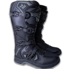 Tiger Racing 모토크로스 부츠 오프로드 MX 라이딩 블랙/오렌지. 핫템 잇템, 9 Wide, Black