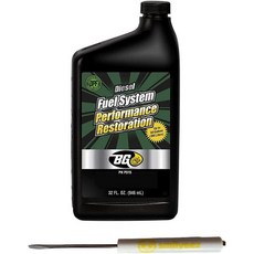 BG 디젤 연료 시스템 성능 복원 PN PD15 포켓스크류드라이버 포함 Smileez 리스팅 캔 1개 팩, Quart Bottle (Pack of 1), 946ml