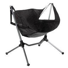 흔들 의자-추천-KomenJoy 야외 접이식 울트라 라이트 휴대용 흔들 의자, 블랙