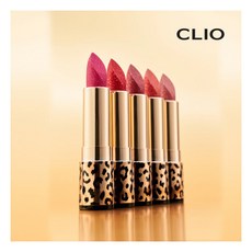 클리오 CLIO 레오파드에디션 루즈힐 블룸 다이아 립스틱 1세트(5종), 상세 설명 참조, 1개