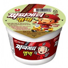 농심 짜파게티범벅 70g 60개 범벅짜파게티 미니짜장면