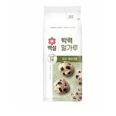 백설 박력 밀가루, 1kg, 4개