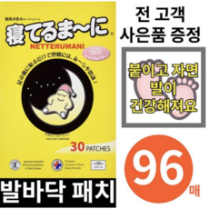 네떼루마니 발바닥 패치 독소 일제 일본 수액시트