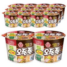 오뚜기 오동통면 큰컵 100g, 25개