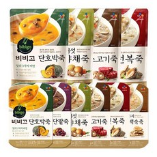 CJ 비비고 죽 파우치/용기 묶음 골라담기, 상세설명 참조, 08. 비비고 누룽지닭백숙죽 280g(용기) X 5