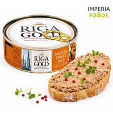 RIGA GOLD Паштет из копченых шпрот, 240 г
