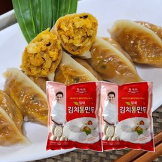 [DANA] 잎새 김치통만두1.25kg+김치통만두1.25kg (총2팩), 2개, 1.25L