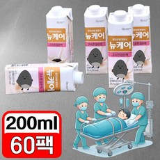 뉴케어 고소한 검은깨 당뇨 환자영양식WB, 60개, 200ml