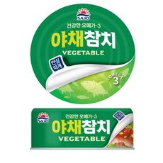 사조 야채참치 안심따개, 100g, 36개