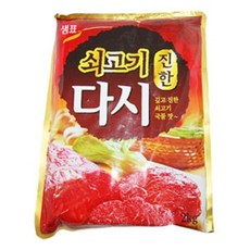 샘표 쇠고기 진한 다시 2kg 식품 > 가루/조미료/향신료 조미료/향신료 기타조미료, 1개” width=”90″ height=”90″><span class=