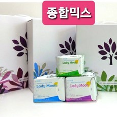 올가레이디문생리대 올가레이디문 업그레이드 애니원생리대 종합 믹스 무독성 생리대 1박스 20팩