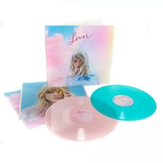 테일러스위프트 LP Lover 앨범 핑크 블루 컬러 바이닐 Taylor Swift - 테일러스위프트lp