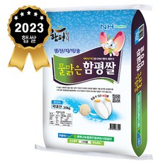 2023년 생산 물맑은함평쌀 20kg 당일도정 배송, 1Ea