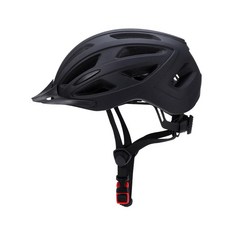 LED 안전 라이트가 있는 자전거 머리 보호용 경량 자전거, 주당 순 이익, 검은색