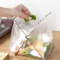 [오너클랜] 주방 캠핑 봉투걸이 쓰레기봉투 접이식 비닐거치대, 색상:본상품선택