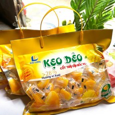 망고 맛이 나는 껍질을 벗긴 캔디 망고 젤리 DAI LONG 400gr, 1개, 400g