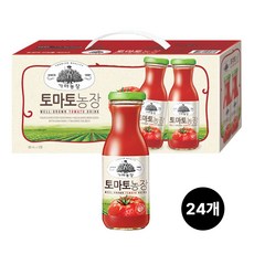 가야농장 토마토농장, 180ml, 24개
