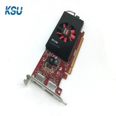 AMD Firepro W2100 (DP x 2) 2GB 듀얼 4K 그래픽 디자인 비디오 카드 GPU 보드, 01 card