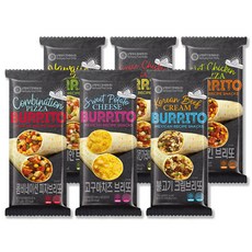 BURRITO 멕시코 대표간식 브리또 6종, 12개, 125g