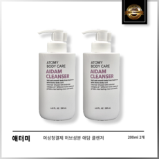 애터미 여성청결제 허브성분 애담 클렌저 세트, 200ml × 2개, 200ml