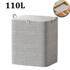 대용량 이불 보관 가방 뚜껑 지퍼 접이식 옷 상자 먼지 봉투 정리 30 110 150 220L, 4PCS, 110L 2, 4개