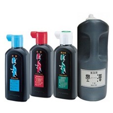 지그 보쿠테키 먹물 180ml 서예 동양화 /옵션선택, 보급용먹물 450ml