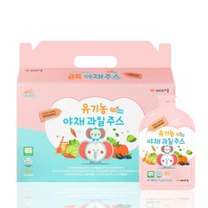 비타민마을 금쪽같은내새끼 100% 유기농 야채 과일 주스 70ml 30포 X 1박스, 2박스