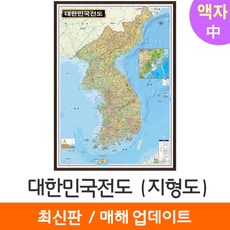 북한지도