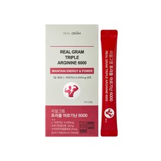 [본사공식] 리얼그램 트리플 액티브 아르기닌 6000 시트룰린 오르니틴 1세트 15일분, 15개, 20ml