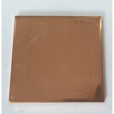 동판3Tx100x100mm/적동판3T100mmx100mm/구리판3T/두께 3mm, 1개