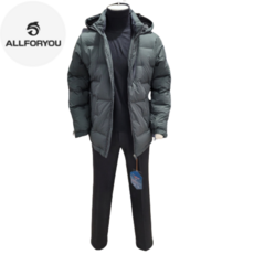 [머스커비다운](올포유) 튜브 후드다운 [남성패딩] AMDJLA161