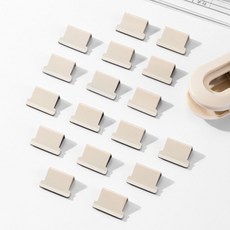 델리 누사인 컬러 클립퍼 리필 16mm 50개입, 아이보리