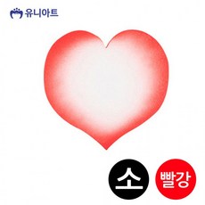 유니아트 (스티로폼) 1800 하트판 (약15cm)(소)(빨강), 상세페이지 참조