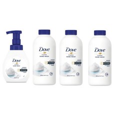 도브 포밍 핸드워시 딥 모이스처 펌핑타입 240ml + 리필 430ml x 3p 세트